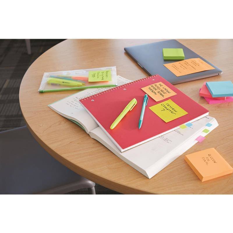 KARTECZKI SAMOPRZYLEPNE BEACHSIDE, 76X127MM 3M POST-IT® BEACHSIDE 6X100 KART