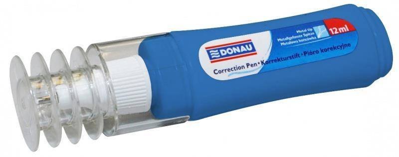 KOREKTOR W PIÓRZE 12ML DONAU METALOWA