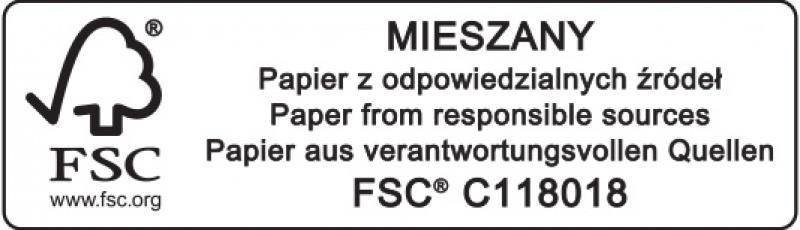 POJEMNIK NA CZASOPISMA A4 DONAU LIFE NIEBIESKI KARTON