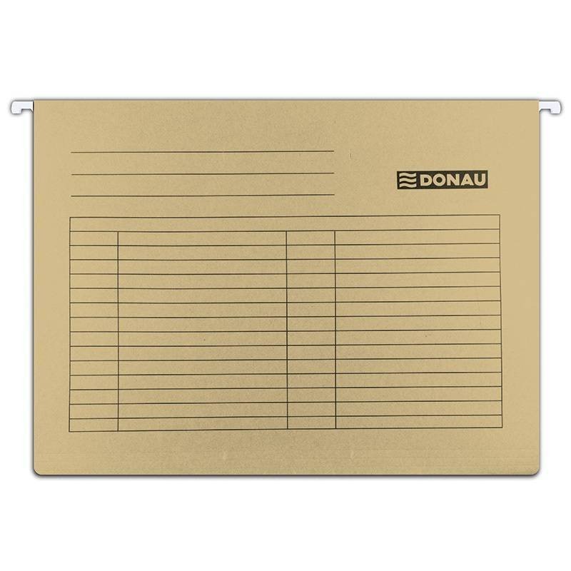TECZKA ZAWIESZKOWA A4 DONAU BRĄZOWA 230 G/M²