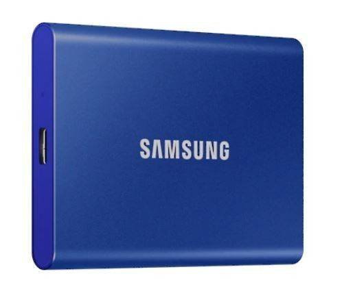SAMSUNG DYSK SSD PORTABLE T7 2TB USB 3.2 GEN.2 BLUE
