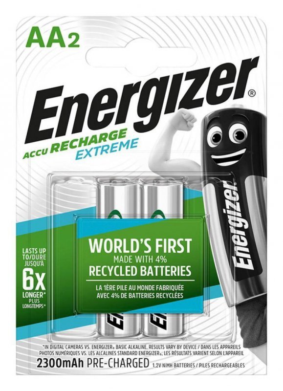 AKUMULATOR NI-MH AA ENERGIZER EXTREME 2300MAH 2SZT