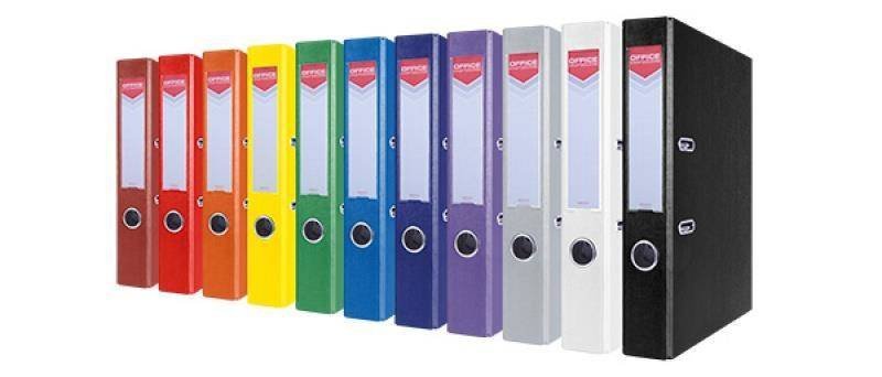 SEGREGATOR A4 PP OFFICE PRODUCTS OFFICER 55MM POMARAŃCZOWY