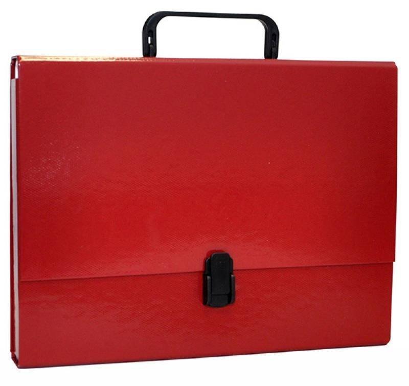 TECZKA Z RĄCZKĄ A4 OFFICE PRODUCTS BORDOWA TEKTURA POWLEKANA PP 50MM