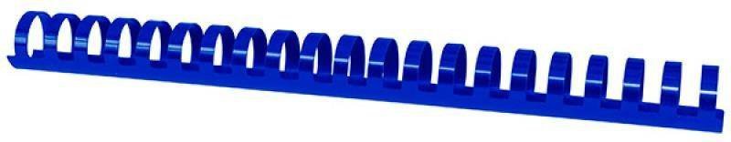 GRZBIET PLASTIKOWY 25MM (240 KARTEK) OFFICE PRODUCTS NIEBIESKI 50 SZT.