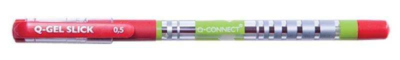 DŁUGOPIS ŻELOWO FLUIDOWY Q-CONNECT CZERWONY 0.5MM