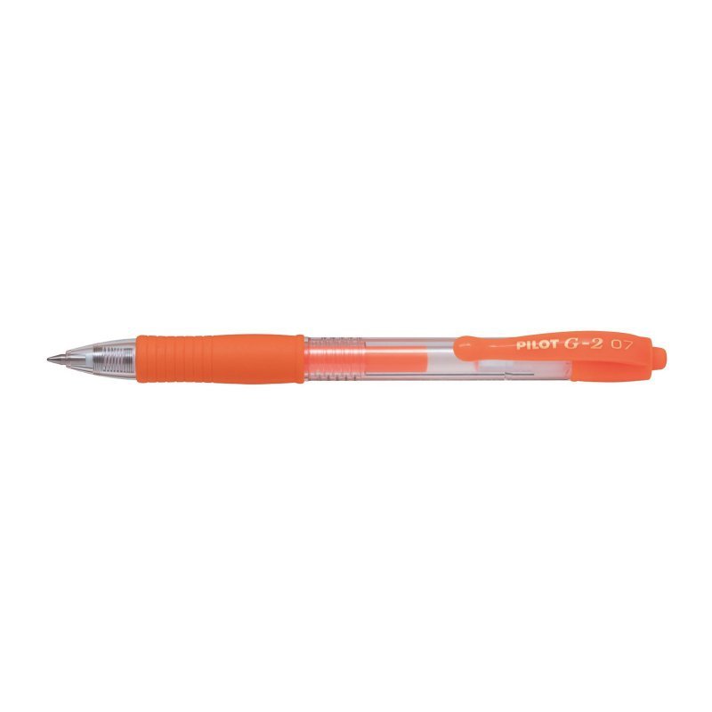 DŁUGOPIS ŻELOWY PILOT G2 NEON CZERWONY 0.5