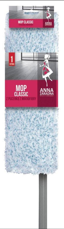 MOP PŁASKI Z MIKROFIBRY ANNA ZARADNA MIX KOLORÓW