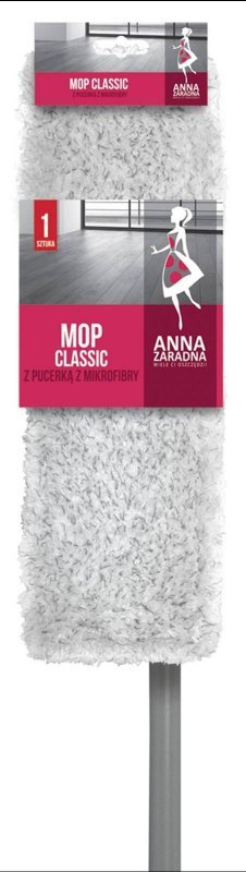 MOP PŁASKI Z MIKROFIBRY ANNA ZARADNA MIX KOLORÓW