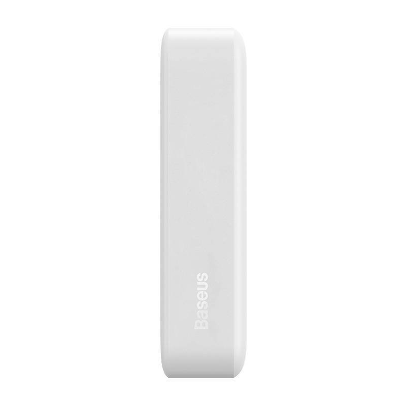 Powerbank magnetyczny Baseus Magnetic Mini 20000mAh, USB-C 20W MagSafe (biały)