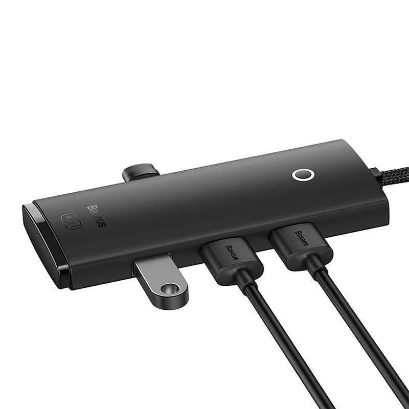 HUB USB - C Baseus Lite 4-portowy  (25CM)