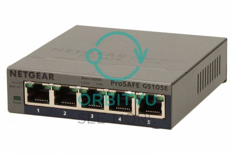 NETGEAR SWITCH UNMANAGED PLUS 5XGE - GS105E