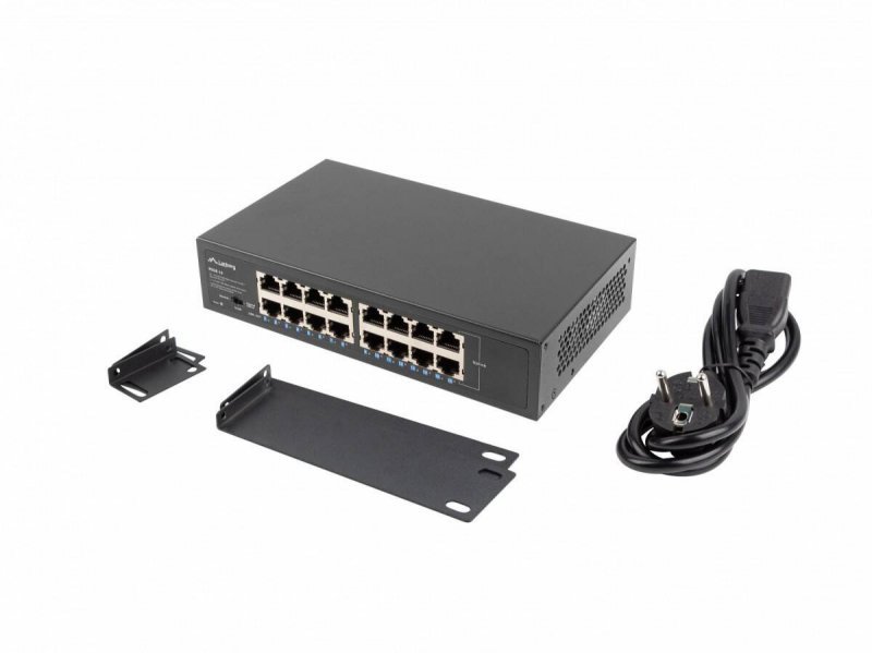 LANBERG SWITCH 16X1GB GIGABIT ETHERNET RACK RSGE-16