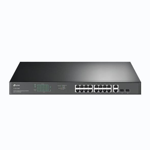 TP-LINK SWITCH SG1218MP 16XGE POE+ 2XGE 2XSFP