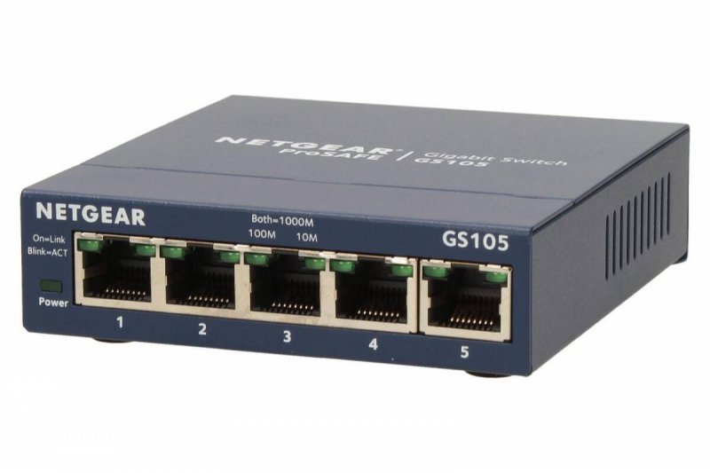 NETGEAR SWITCH UNMANAGED PLUS 5XGE - GS105GE