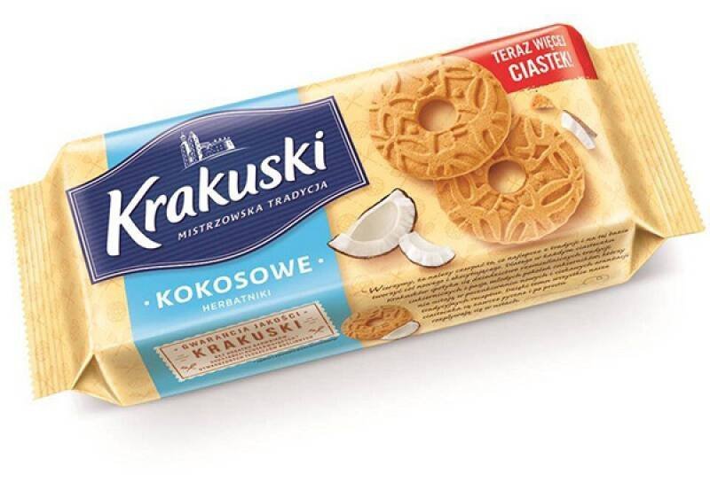 CIASTKA KRAKUSKI KOKOSOWE 163G