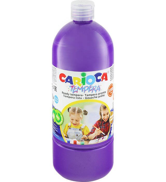 FARBA TEMPERA CARIOCA 40430/18 170-2662 1000ML FIOLETOWA