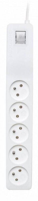 LESTAR LISTWA PRZECIWPRZEPIĘCIOWA ZX 510, 1L, 3,0M, BIAŁA