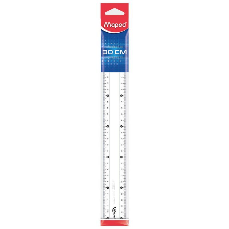 LINIJKA PLASTIKOWA 30CM MAPED CLASSIC