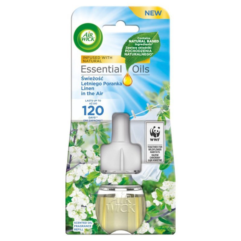 WKŁAD DO ODŚWIEŻACZA AIR WICK ELECTRIC LETNI PORANEK 19ML