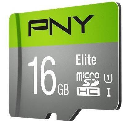 PNY KARTA PAMIĘCI MICROSDHC ELITE 16GB P-SDU32GU185GW-GE