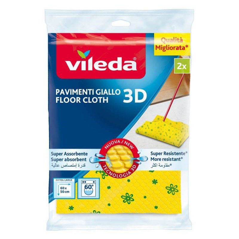 ŚCIERKA DO PODŁOGI MIKROFIBRA 3D VILEDA VI167905