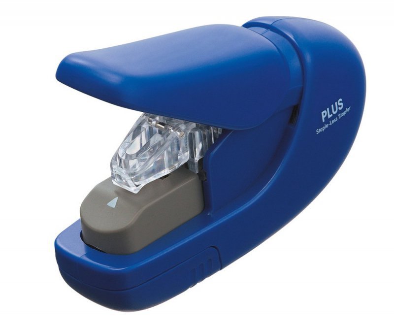 ZSZYWACZ PLUS STAPLE-FREE SL106-AB NIEBIESKI 5 KART