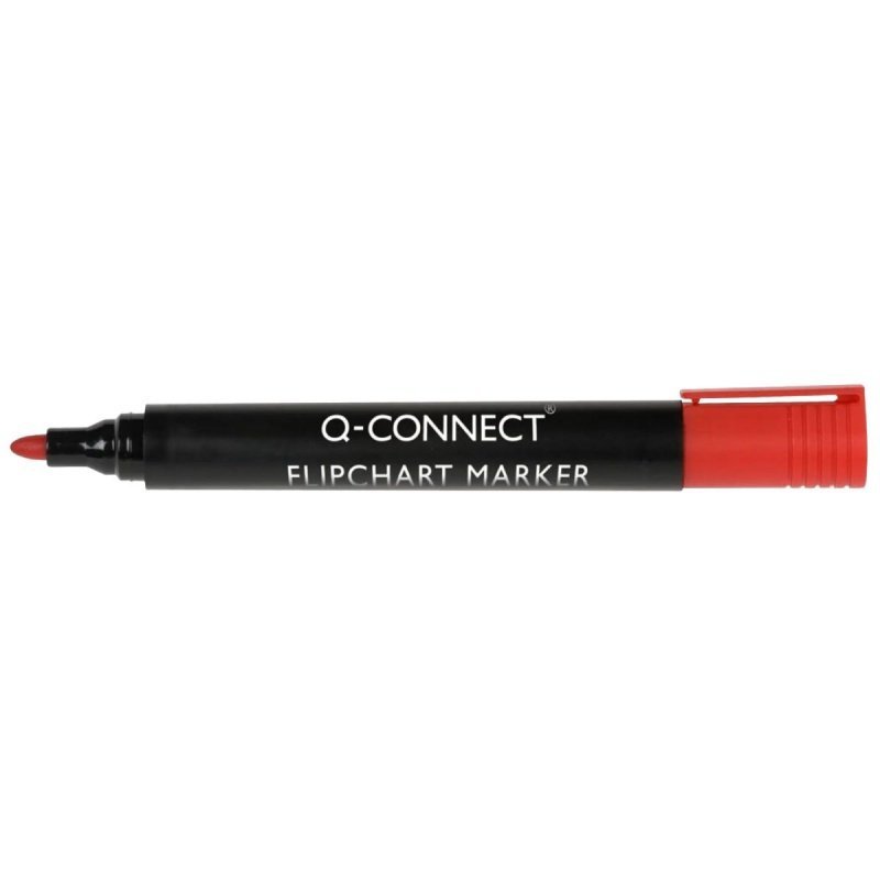 MARKER DO FLIPCHARÓW Q-CONNECT CZERWONY 2-3MM