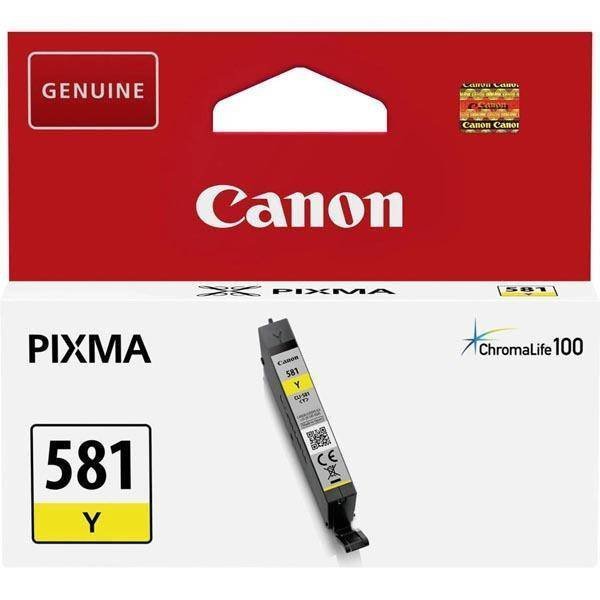 TUSZ ORYGINALNY CANON CLI581Y 2105C001 YELLOW 259 STRON