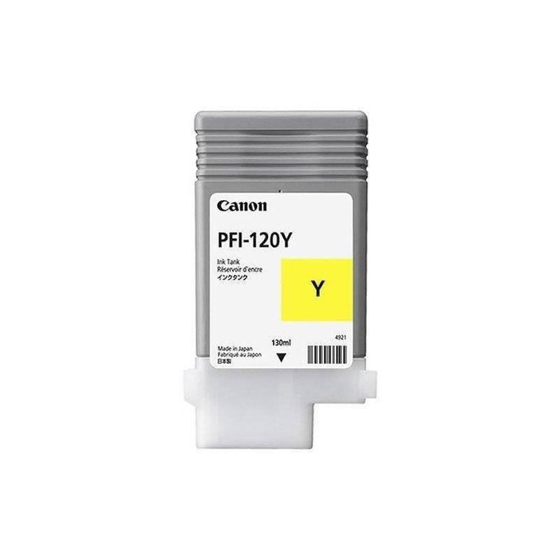 TUSZ ORYGINALNY CANON PFI120Y 2888C001 YELLOW 130 ML