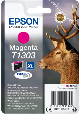 TUSZ ORYGINALNY EPSON T1303 C13T13034012 MAGENTA 10,1 ML