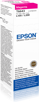 TUSZ ORYGINALNY EPSON 664 T66434A C13T66434A MAGENTA 6400 STRON