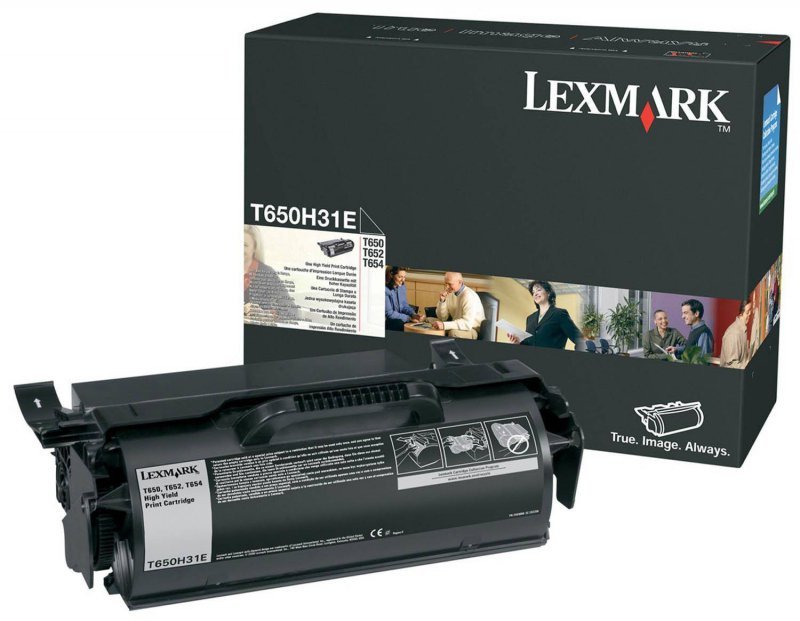 TONER ORYGINALNY LEXMARK T650H31E CZARNY 25000 STRON