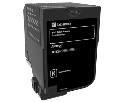 TONER ORYGINALNY LEXMARK 74C20K0 CZARNY 3000 STRON