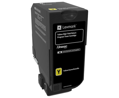 TONER ORYGINALNY LEXMARK 84C2HY0 YELLOW 16000 STRON