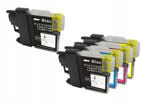 5x TUSZE DO BROTHER DCP-195C MFC-250C DCP-385C