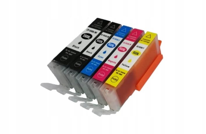 5 x TUSZE DO CANON PIXMA MG5750 MG6850 MG7750