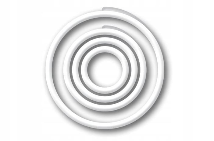 KÓŁKA EASYRING DO OPRAWY DOKUMENTÓW 15mm - BIAŁE