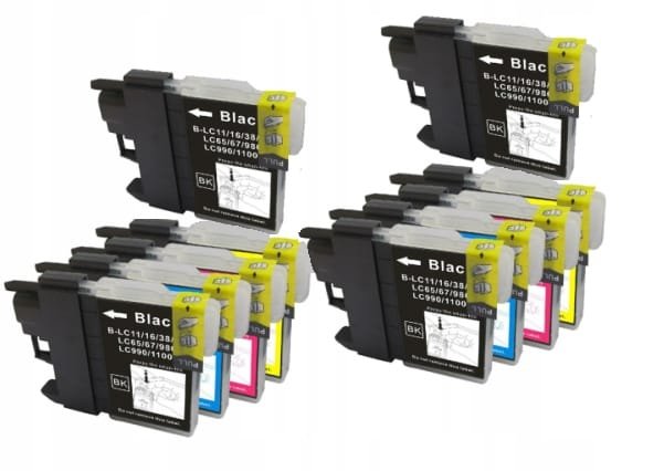10x TUSZE DO BROTHER DCP-195C MFC-250C DCP-385C