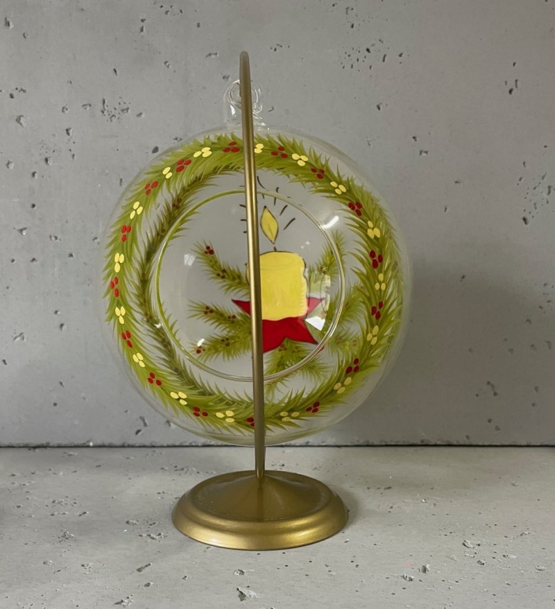 Bombka 15 cm  Lampion