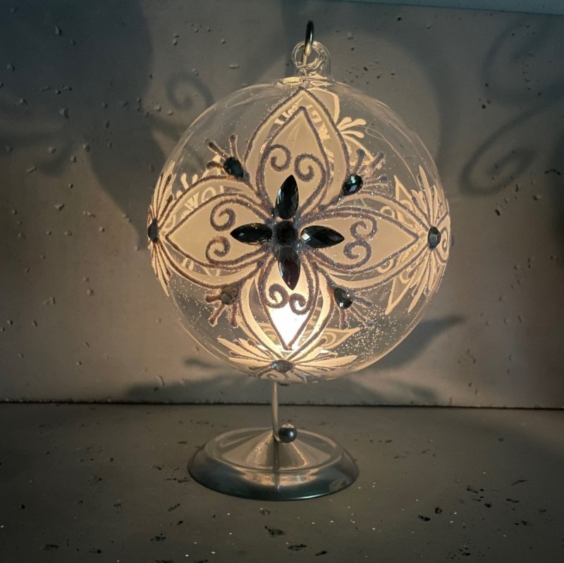 Bombka 15 cm  Lampion