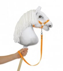 Uwiąz dla Hobby Horse z taśmy – neon orange