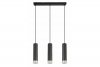 RABATY - Ina - lampa wisząca 3 płomienna czarny mat 340803-30 (od 10% rabatu w koszyku)