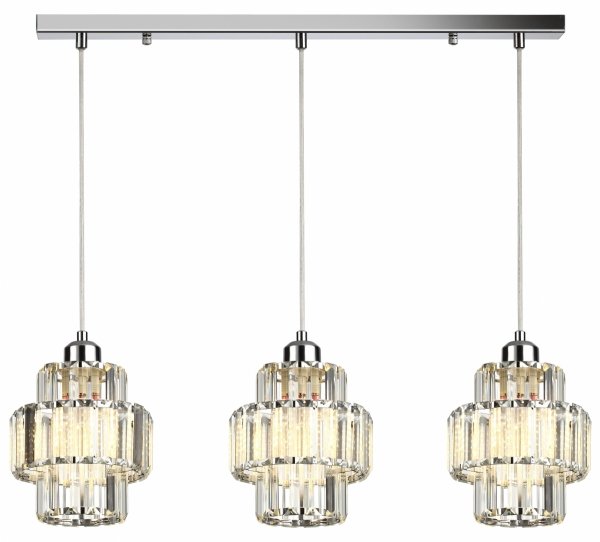 RABATY Targa - lampa wisząca chrom 345303-06 (od 5% rabatu w koszyku)