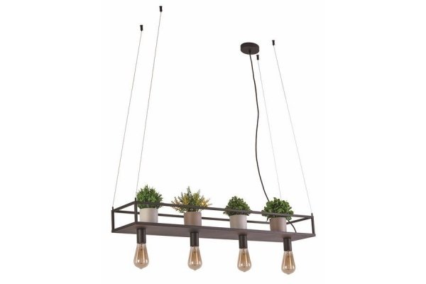 RABATY - Fiore - lampa wisząca czarny mat 340601-30 (od 10% rabatu w koszyku)