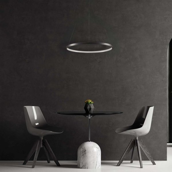 Lampa wisząca LED LEA 1 czarna 329158 Sanico Goldlux