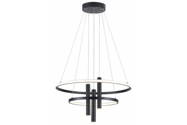 RABATY - Amanda - lampa wisząca czarny mat 343005-30 Reality (od 15 % rabatu w koszyku)