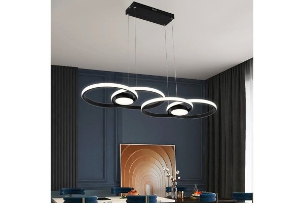 RABATY - Audia - lampa wisząca czarny mat 336301-30 (od 15% rabatu w koszyku)