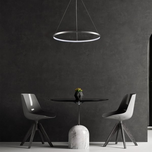 Lampa wisząca LED LEA 1 nikiel 330000 Sanico Goldlux