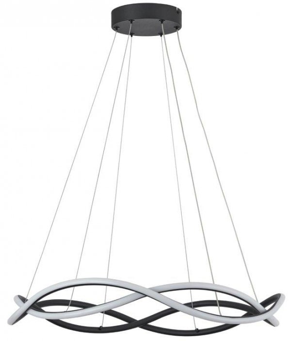 Wyprzedaż - Amira - lampa wisząca LED czarna 343601-30 Reality
